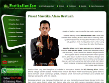 Tablet Screenshot of mustikaalam.com